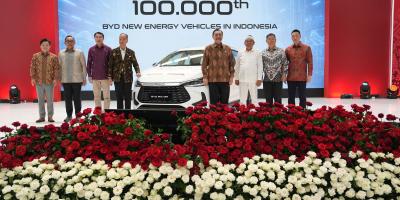 Pabrik Kendaraan Listrik BYD di Subang Mulai Beroperasi